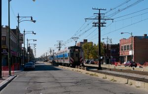 Seriously, you're running THIS as commuter rail? Image via Steve Vance and Wikimedia Commons: http://commons.wikimedia.org/wiki/Category:Metra_Electric_District#mediaviewer/File:Metra_Electric_(15449778660).jpg